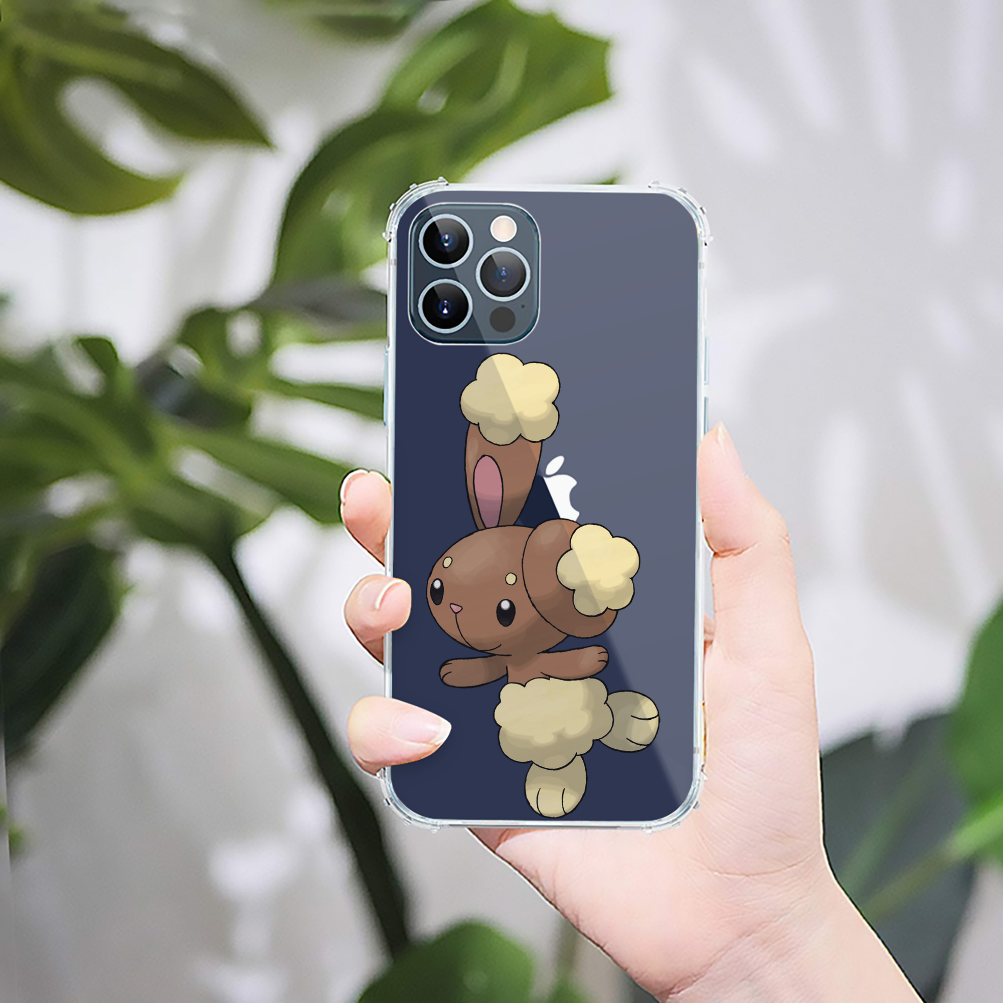 （画像用） ポケットモンスター Pokémon 【iPhone 12シリーズ対応】透明スマホケース（クリアソフトケース）